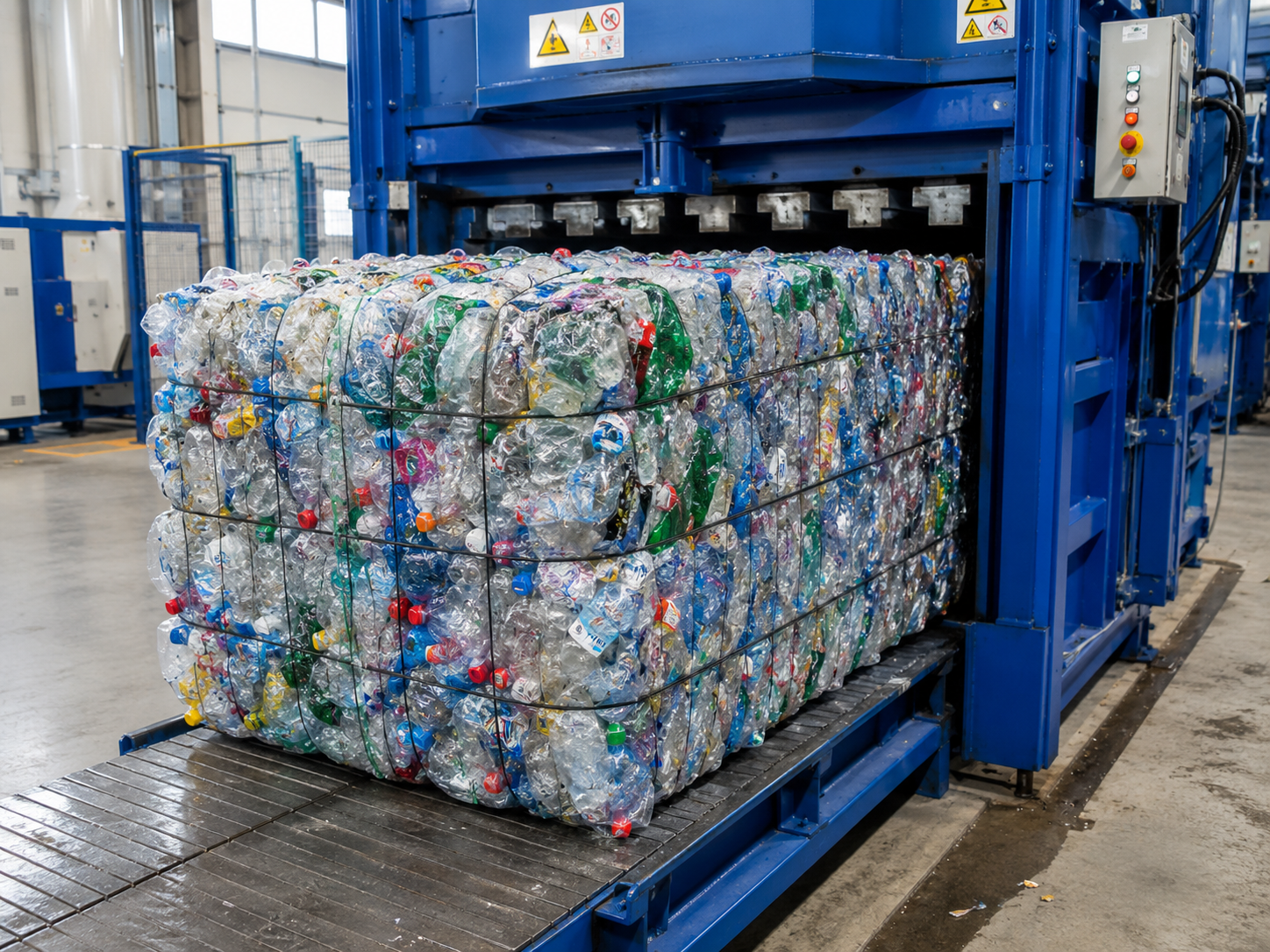 Balotarea deșeurilor reciclabile